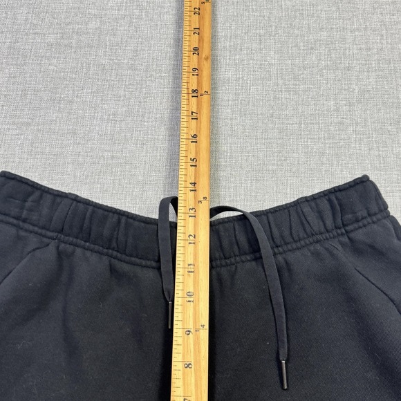 Lululemon Scuba Mid-Rise Oversized Jogger Sweatpants Womens Medium Black Fleece - Picture 7 of 8